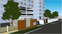 do autocad 2d floor plan and 3d sketchup exterior rendering