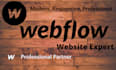 design responsive webflow website