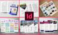 do any adobe indesign project