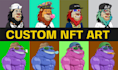 create a nft art collection