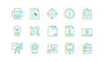 design modern custom icon set for your business, app or brand