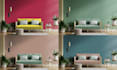 make a color change of a house exterior, wall or furniture
