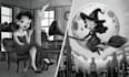draw 1930 retro vintage cartoon mascot illustration, in rubber hose style design