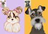 draw your pet into disney style cartoon ilustration