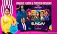 design outstanding church flyer or poster within 6hrs