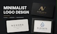 create a clean minimalist logo for your growing brand