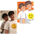 illustrate cute portrait, couple or family portrait with cartoon artstyle