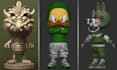 sculpt 3d model or character stl file for 3d printing