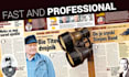do magazine design, layout, and ads