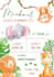 create cute birth poster for your baby