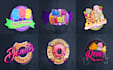 design creative candy, chocolate, bakery, sweets or food logo