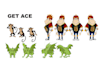 do a puppet character for animate cc and cutout animation