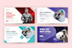 design facebook cover, linkedin, twitter, youtube thumbnail, banner, header