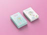 create a beautiful cards packaging box design