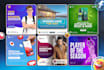 design high converting facebook ad creative and video ads for meta campaigns
