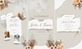 create wedding video invitation or save the date animated