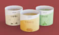 create scented flavored candle jar labels and candle box packaging designs