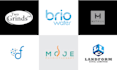 do logo design, modern and executive