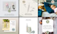 design branded monthly social media posts for your business