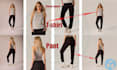 remove clothing wrinkle, retouch, extend studio background