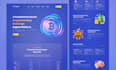 design nft website, crypto website, web3 website UI UX design in figma