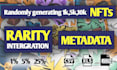 create unique nft art and randomly generate nft collection