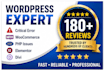fix wordpress bugs, critical errors, woocommerce and elementor issues