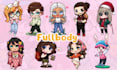 draw  cute anime chibi and custom character