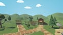 design low poly environment for your game in  blender