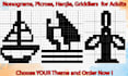 make nonogram puzzle book with solutions