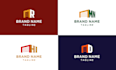 put your brand initials next to this minimalist storage logo