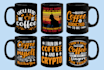 create trendy coffee mug design for your pod business