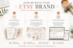 design etsy shop branding, listing graphics and SEO