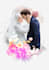 create watercolor wedding photo