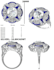 art deco jewelry 3d modeling
