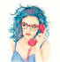 do your potrait in watercolor style