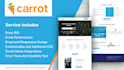 design and develop a modern investor carrot real estate lead generation website