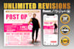 do top notch business, event, church flyer
