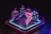 design custom 3d environments for metaverse, roblox, VR
