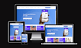 build website development as full stack developer, front end developer