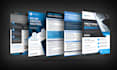 design corporate flyer, one pager, sell sheet, and postcard