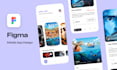 mobile app design in figma