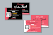 thank you card modern design for you product