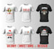 custom tshirt design for your brand or style