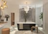 do bedroom, living room, kitchen interior design and 3d rendering