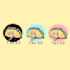hand drawn logo cute fun mascot stickers t shirt lowbrow