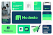 design business logo and full brand identity with branding kit