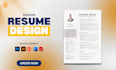 create a modern ats friendly resume, CV and cover letter