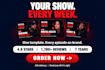 design a high ctr podcast thumbnail for your youtube video episodes