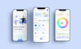 create mobile app UI UX design with figma